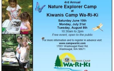 Nature Explorer Camp 2017 at Kiwanis Camp Wa-Ri-Ki!
