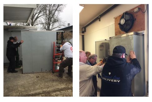 Upgrades Continue With a New Refrigerator in Our Camp Kitchen Facilities