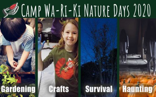 Camp Wa-Ri-Ki Nature Days 2020