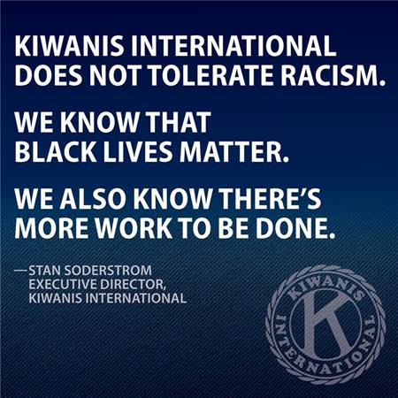 Kiwanis Statement on Racism